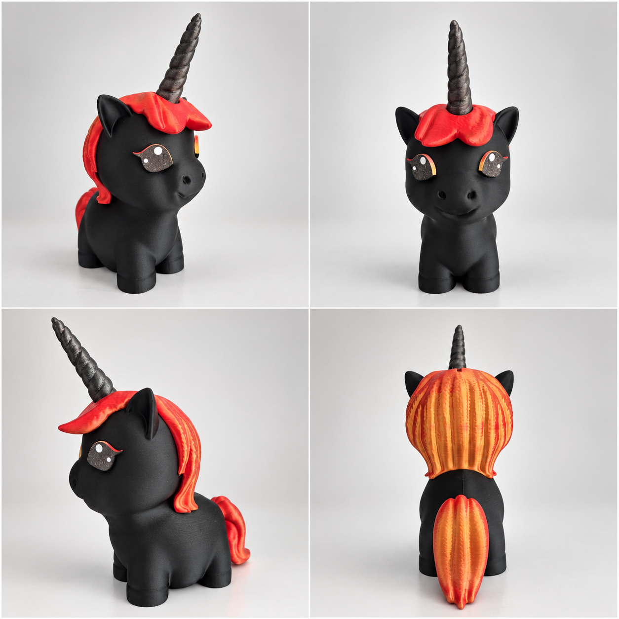 Fire Unicorn Money Box
