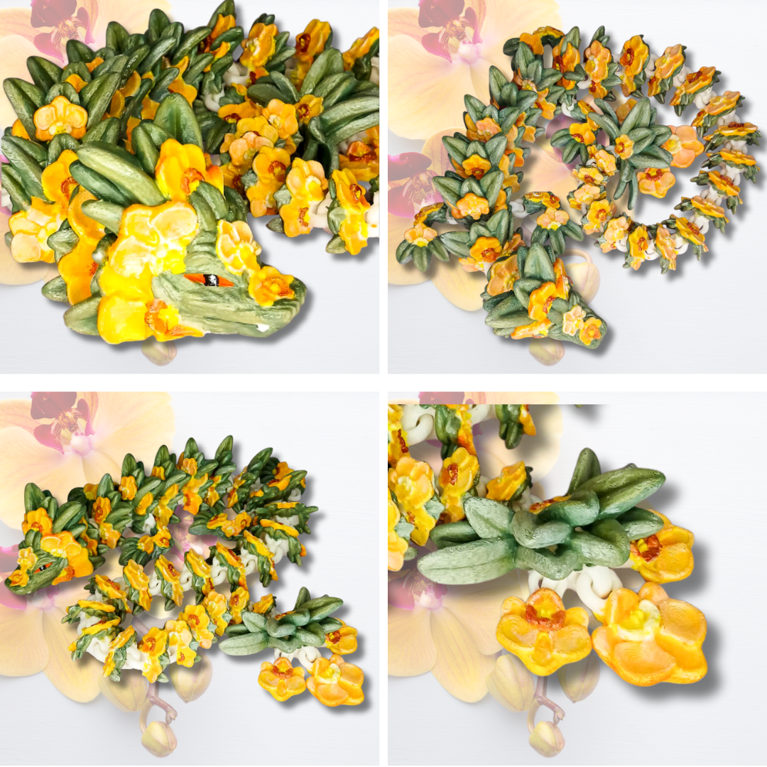 Yellow Orchid Dragon