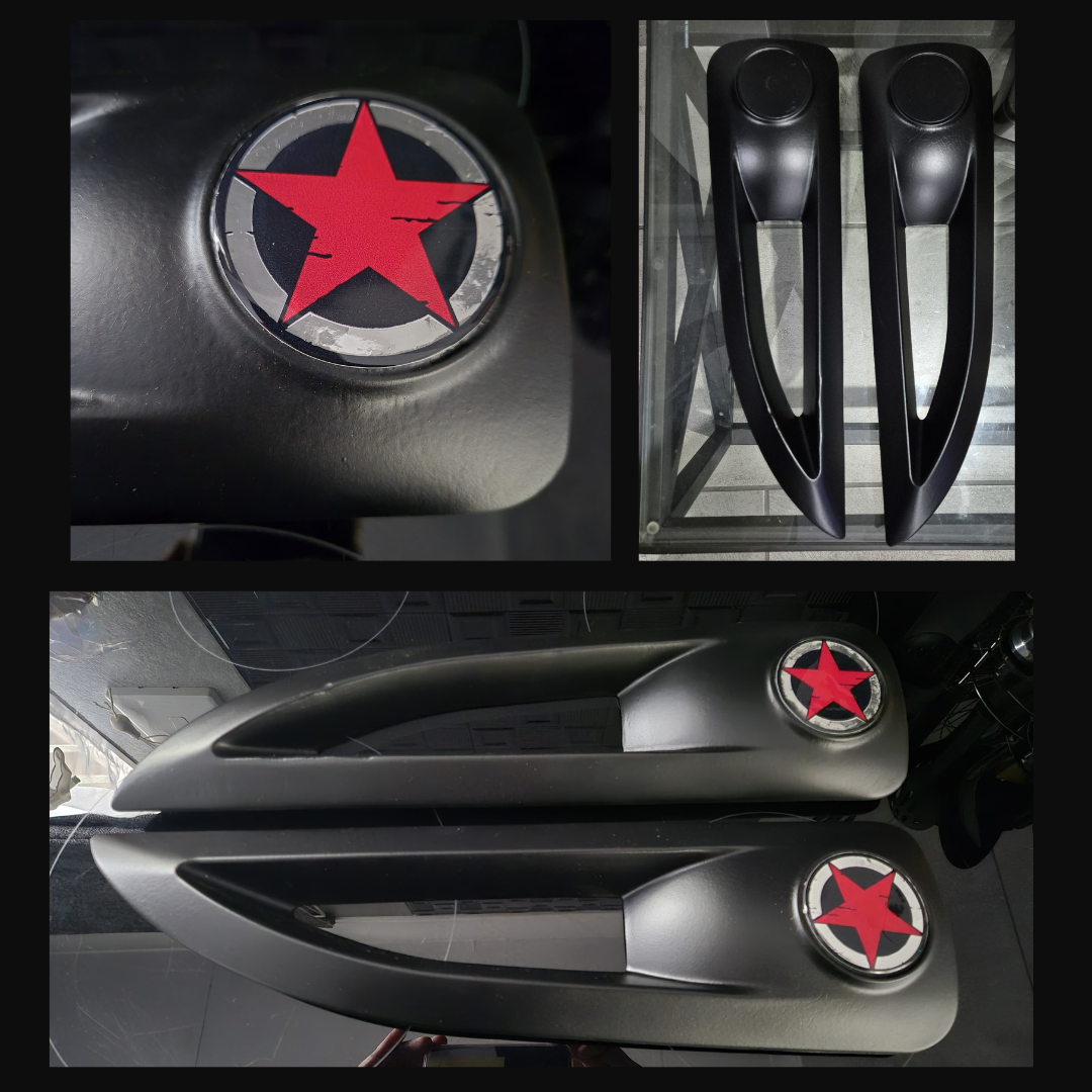 Production - Jeep Wrangler Side Hood Vents